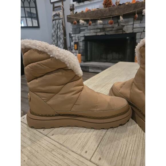 Sam Edelman Women's Brown Ankle Snow Boots Size 9.5 Winter Warm Casual - Picture 7 of 11